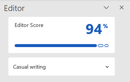 Use Microsoft Editor to power up your writing style: Microsoft in Minutes:  Microsoft: Explore Topics: UITS IT Training: Indiana University